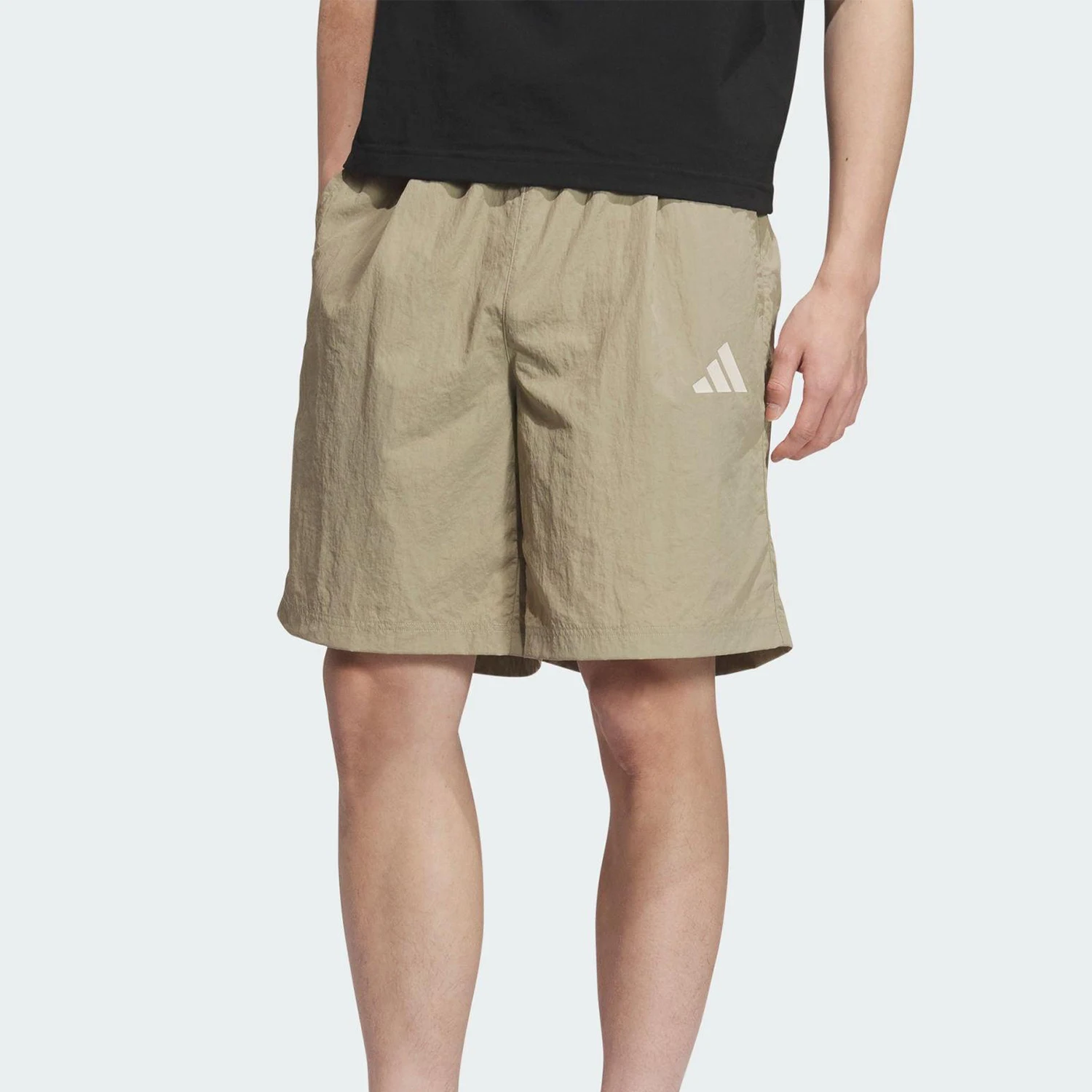 

Adidas genuine 2025 Summer Men's Woven Outdoor Sports Shorts KF0333