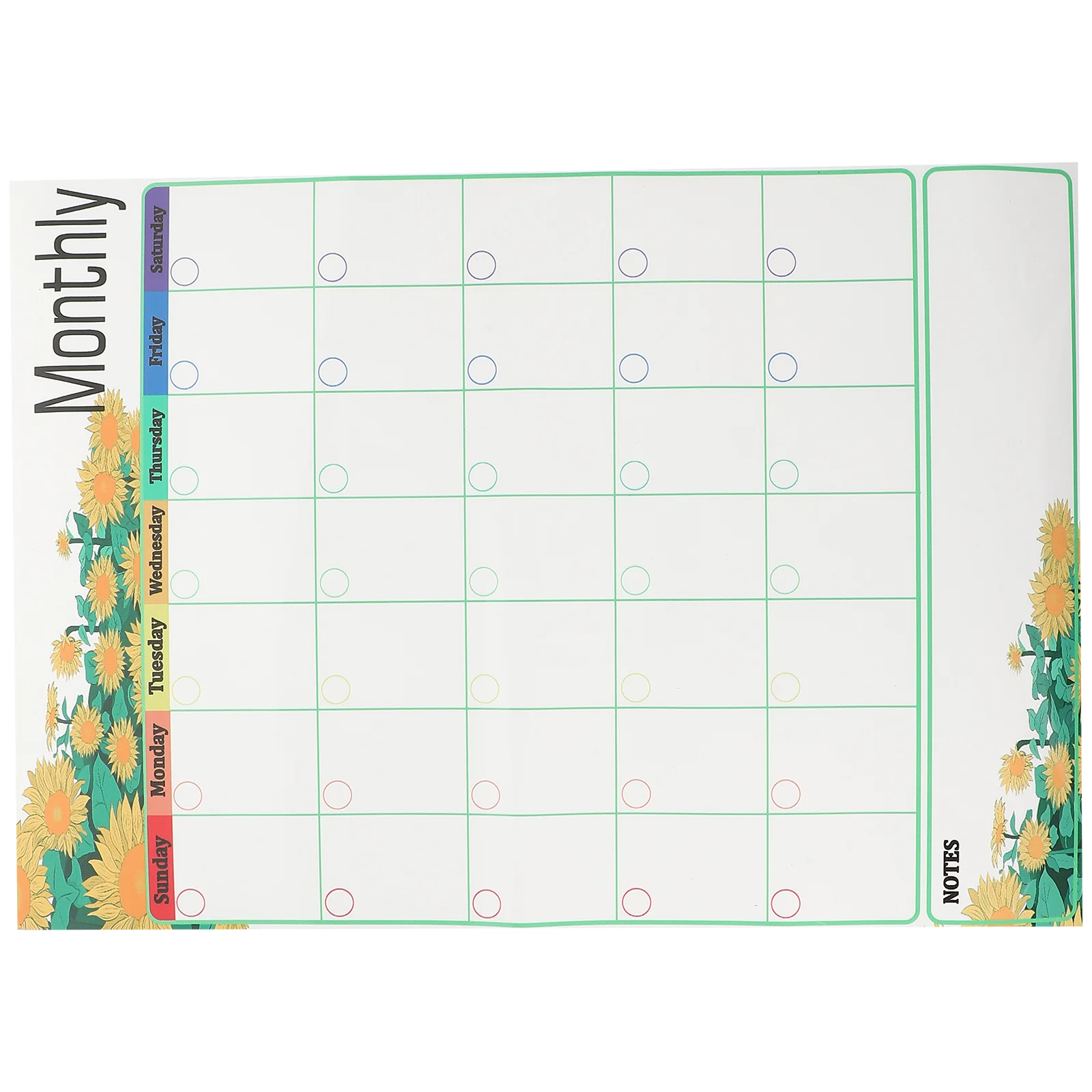 Memorandum Magnetic Calendar Refrigerator Dry Erase Board for The Pet Fridge Writing