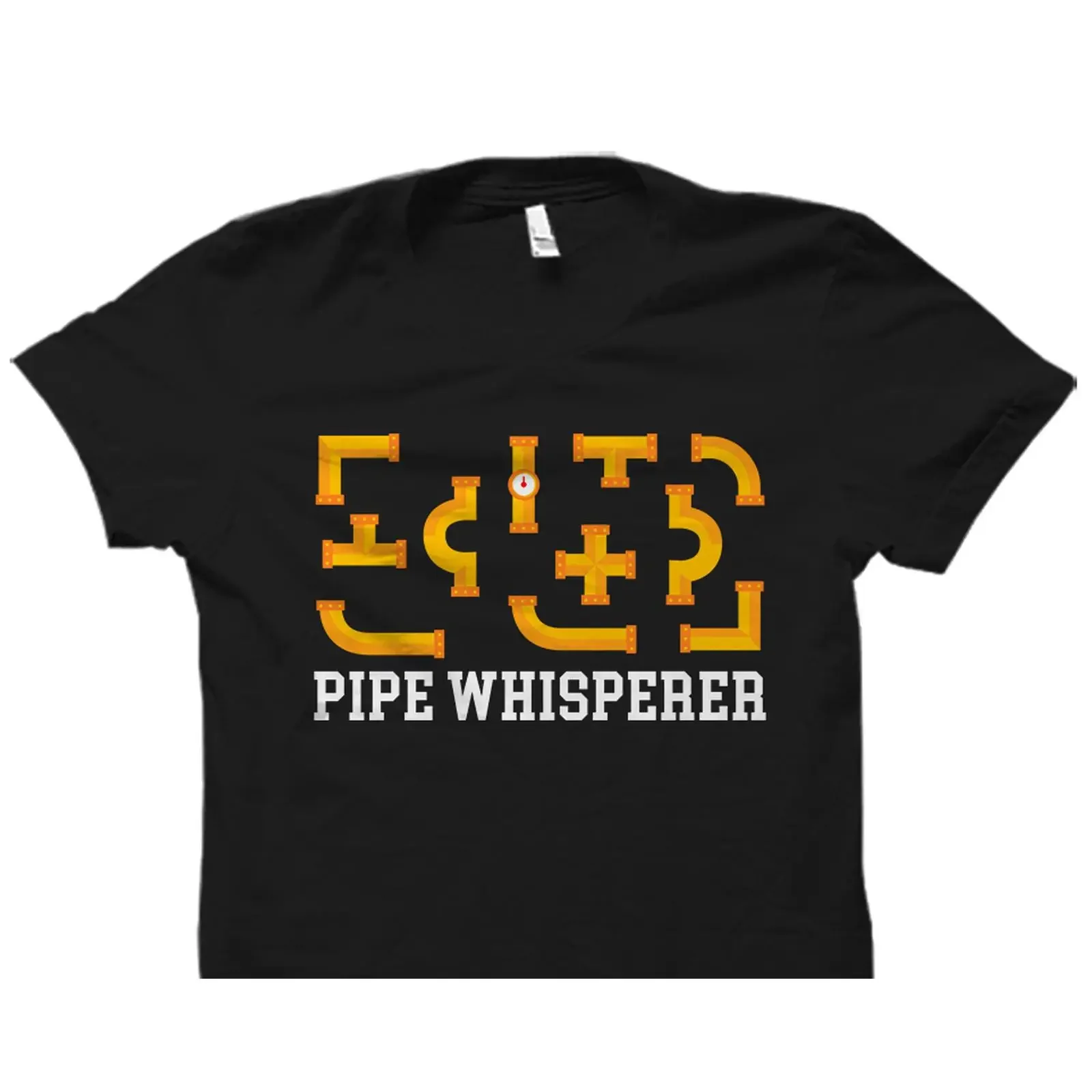Plumber T Shirt for Plumbing OS3697 vintage Washed fashion Comfortable Top For Everyday Wear homme streetwear Breathable Casual