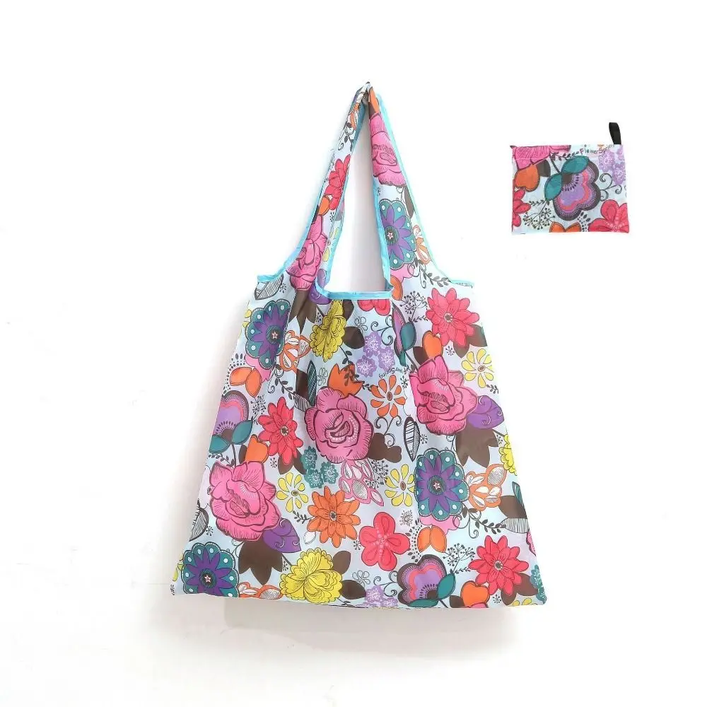 Multiple Styles Large Capacity Folding Shopping Bag Washable Portable Recycle Tote Bag Eco-Friendly Lightweight Storage Bag