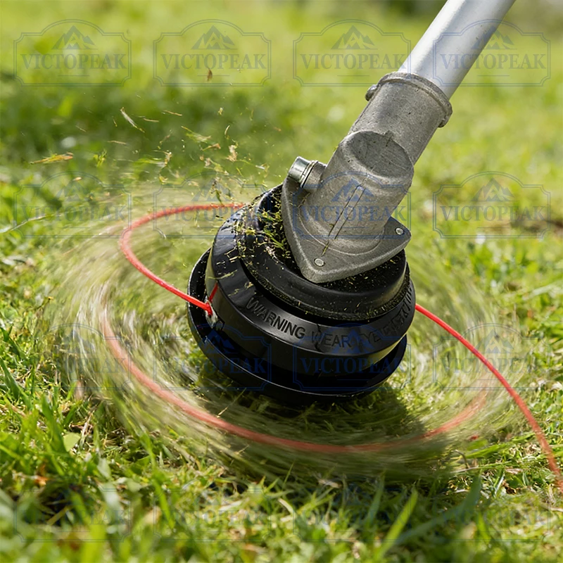 Garden Power Tool M10*1.25mm Quality Automatic Aluminum Cover Grass Trimmer Head for Brush Cutter
