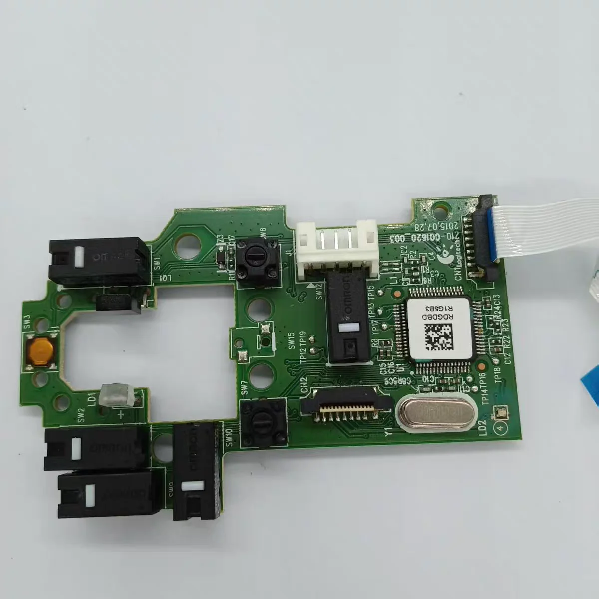 for Logitech G502 RGB wired mouse motherboard with microswitch genuine repair replacement main control board original