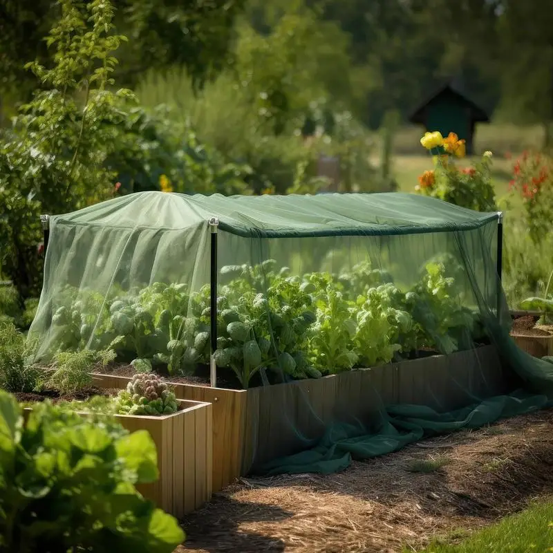Garden Netting 7.8 X 32.8 Ft Fine Mesh Protection Netting Raised Bed Barrier Screen Greenhouse Row Cover For Bird Protection