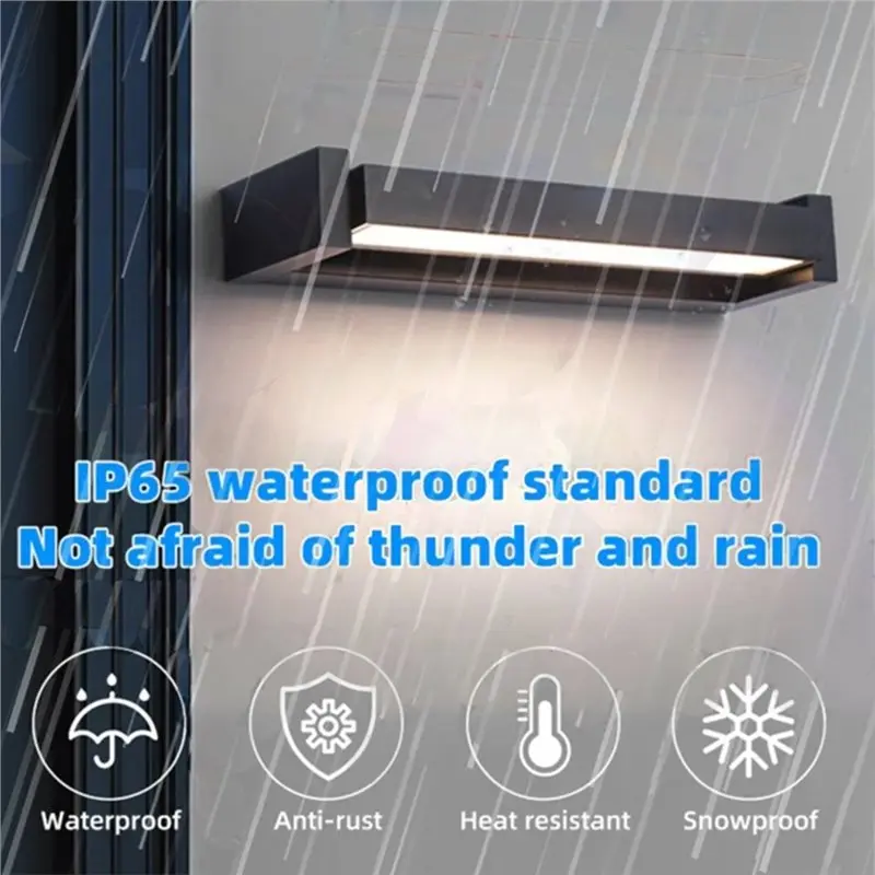 ~Latest Model LED Wall Lamps For Outdoor Use, IP65 Waterproof, Adjustable Angle,Aluminum For Garden Patio Wall Sconces, For Home