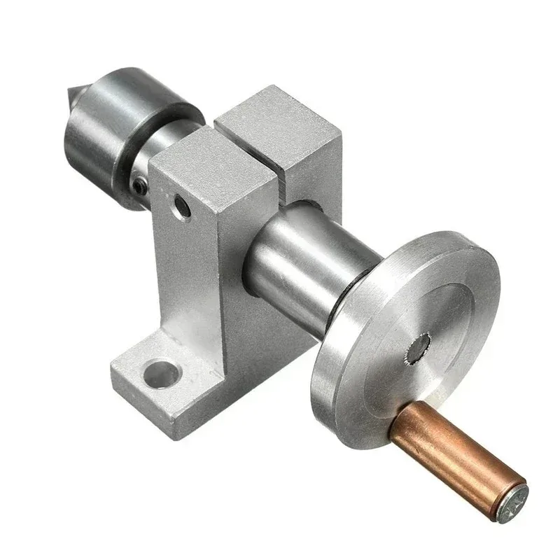 Adjustable Double Bearing Live Centre Mini Lathe Bearing with Rocker Revolving Center for Woodworking Buddha Pearl Lathe Machine