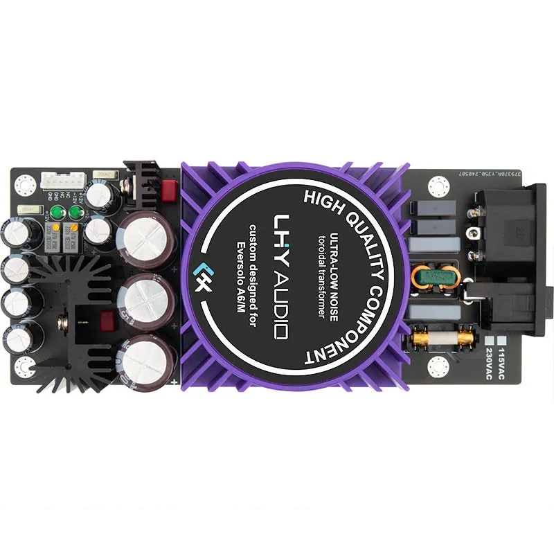 Wishcolor LHY AUDIO LPS-A6 35VA Linear Power Supply with Single Crystal Copper Output Cable for Eversolo DMP-A6