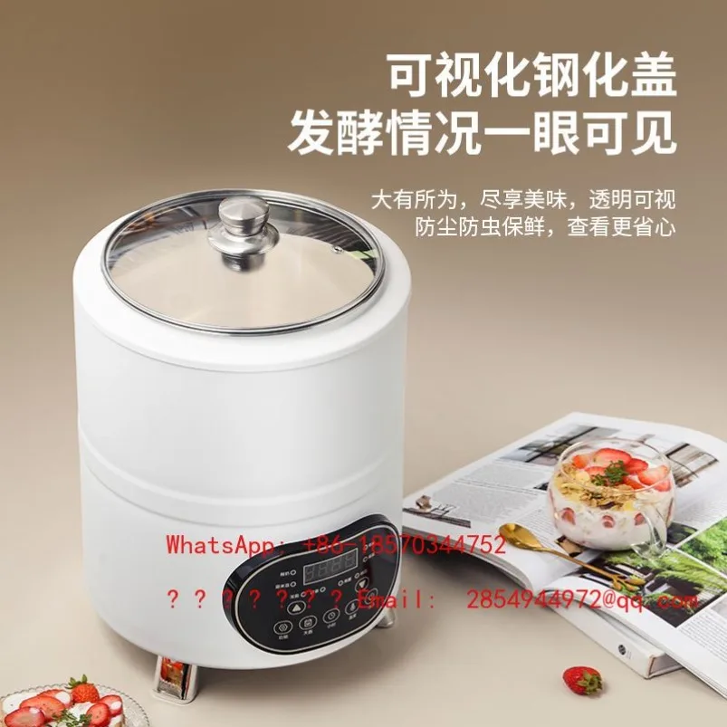 Smart Yogurt Machine, Commercial Fermentation Container, Multifunctional Constant Temperature and Timer, Large Capacity