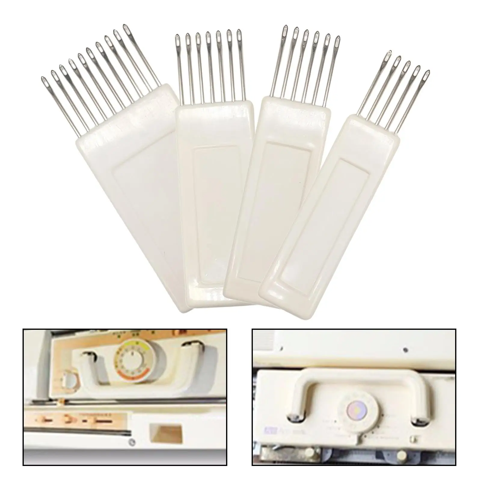 Sewing Tools 4Pcs Knitting Machine Transfer Comb 5/6/7/10 Needles for Brother KH-860 868 850 871 881 940 970 Sewing Accessories