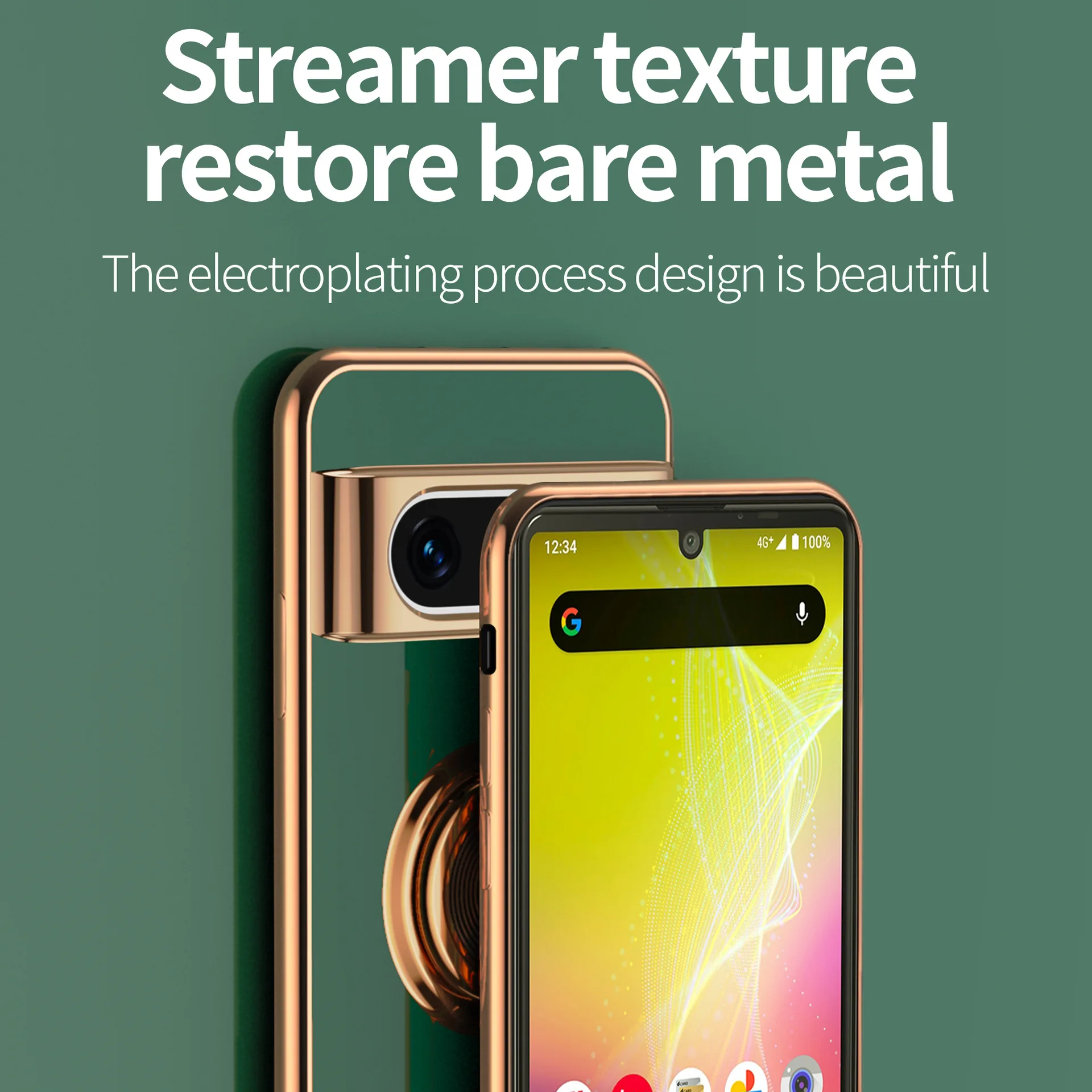 حافظة مغناطيسية مضادة للطرق لجوجل بيكسل 8 برو ، حافظة من البولي بروبين مع طلاء حلقي ، لون فاخر ، الموضة