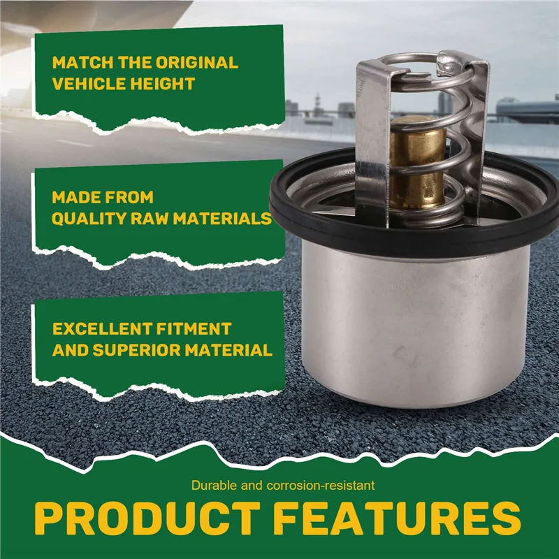 

2X 23503827 Thermostat 160° Suitable For Detroit Diesel S60 Engine-A97E