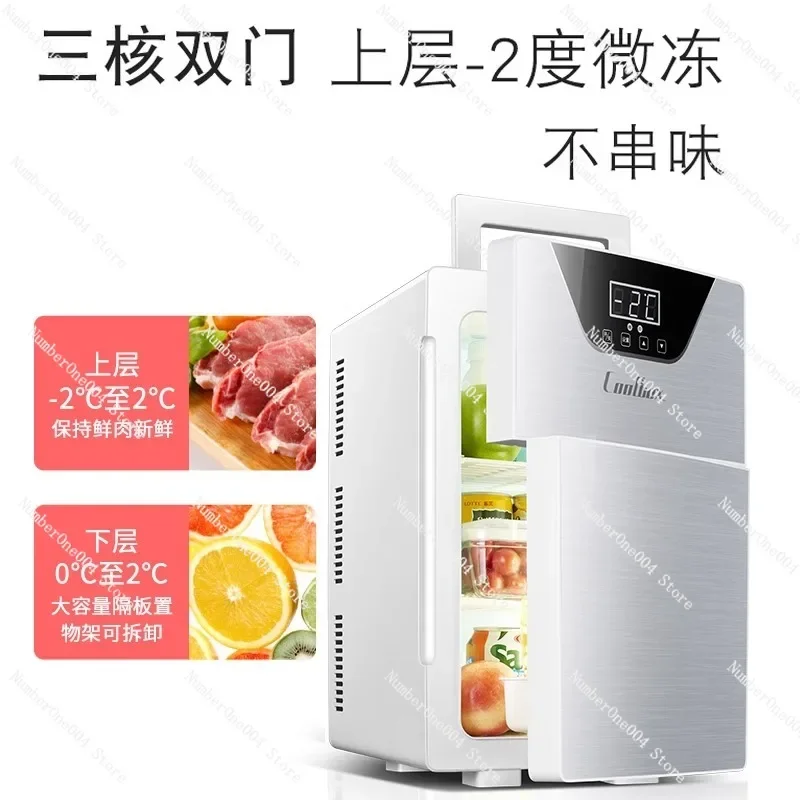 Suitable for Food Sample Cabinet Mini Household Fresh-keeping Beverage Refrigerator Small Refrigerator Display Cabinet