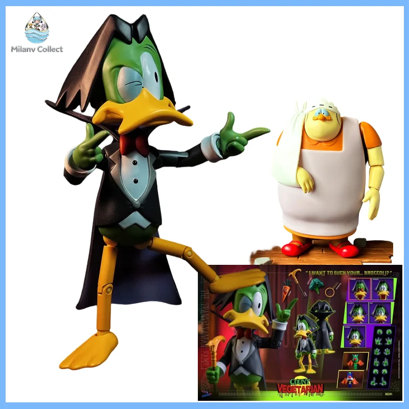 In Stock HAPPY The Adventures of The Strange Duck 1/12 The Vegetarian Earl Reprinted Action Figure Collection