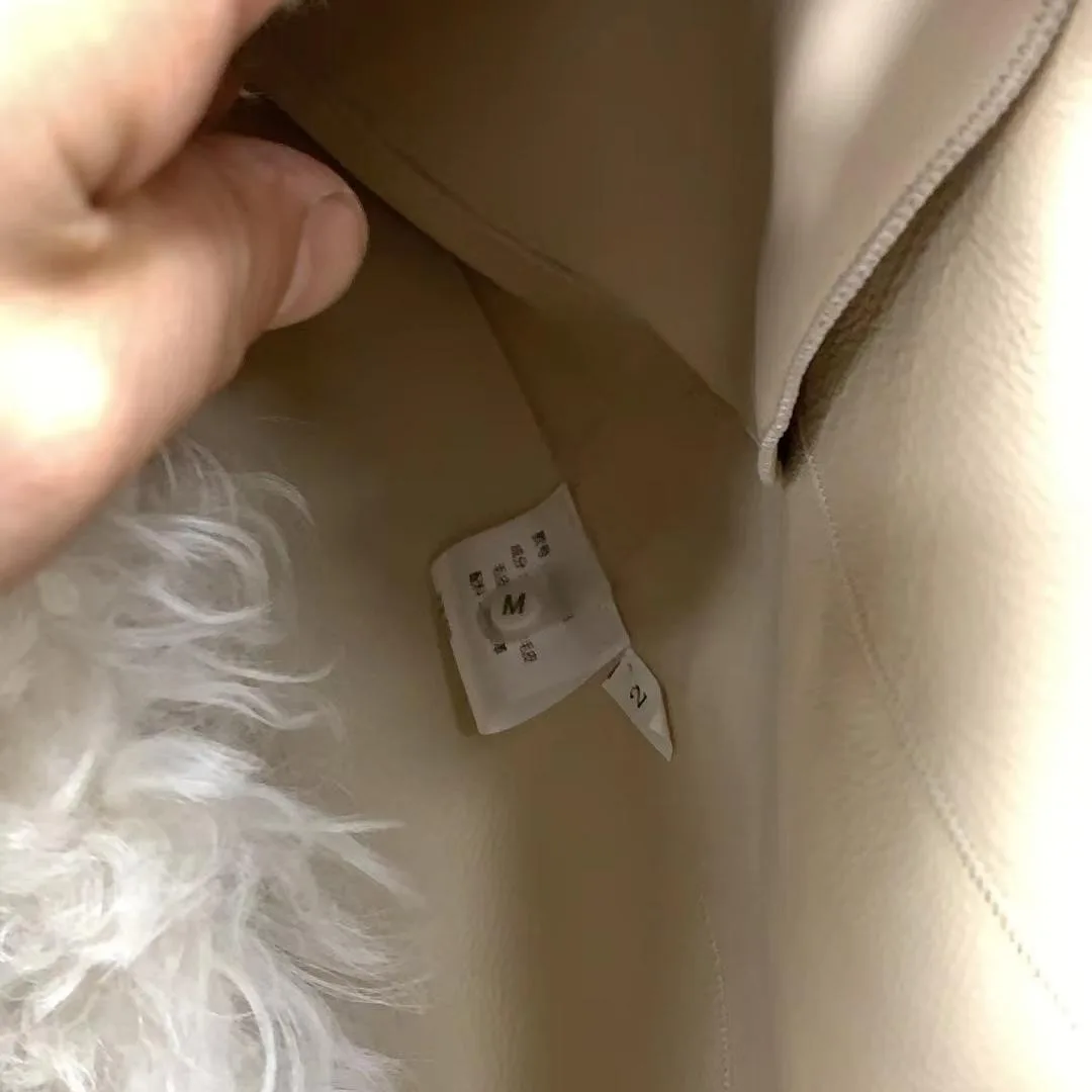 Cappotto di pelliccia di lana vera di vendita calda Moda nuove donne Abbigliamento Cappotto di pelliccia vera autunno e inverno di alta qualità