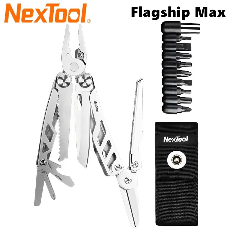 NexTool  14 In 1 Flagship Max EDC Multi tool Pliers Folding Knife Tactical Pocket Camping Survival knives Multitool Tools Plier