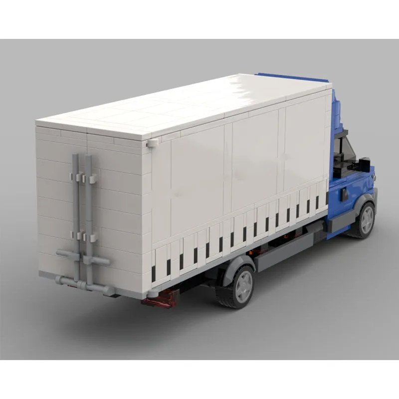 

Конструктор MOC-79453: Классический новый грузовик-контейнеровоз, 537 деталей. Игрушка для мальчиков, подарок на День рождения и Новый год.