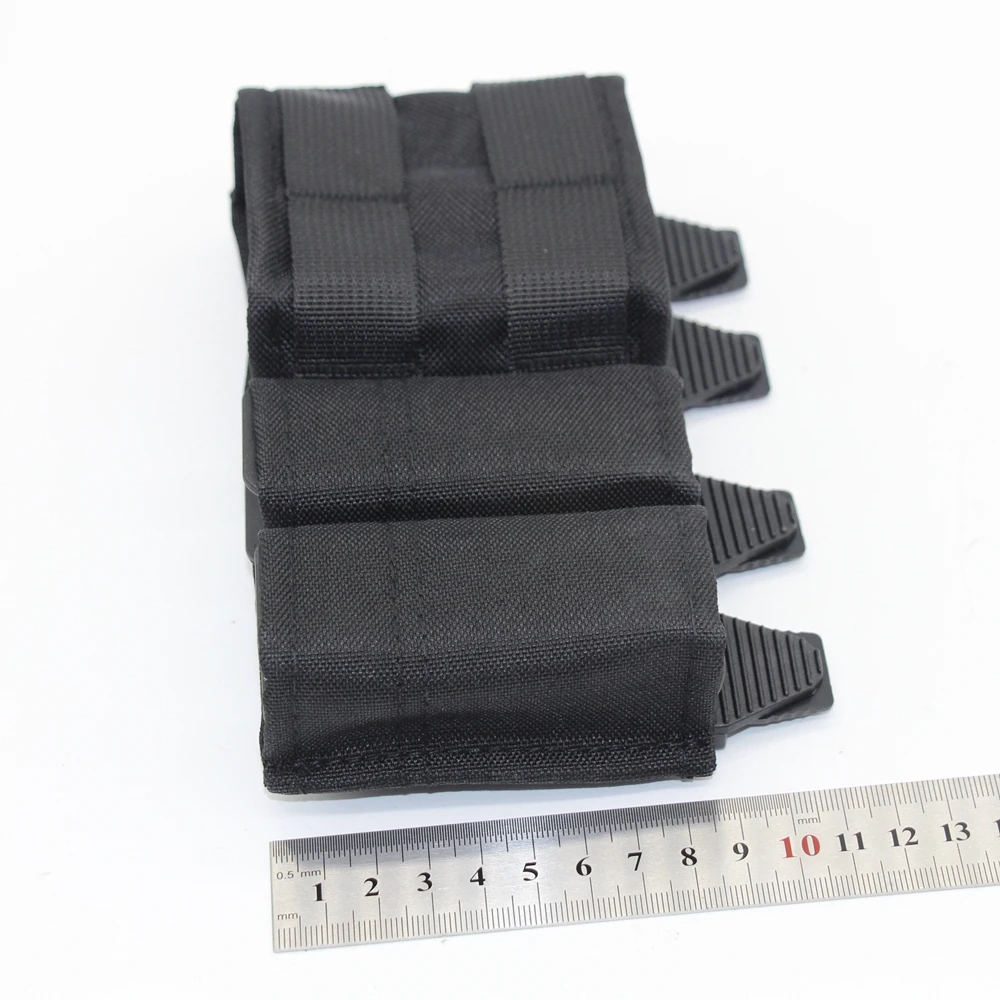 Portacargadores MOLLE Negro para chaleco FAST, sistema colgante - imagen 5