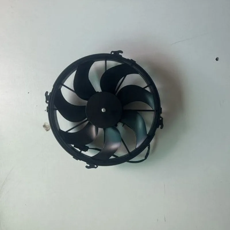 Bus Zhongba Air Conditioning Condensing Fan Electronic Fan 261 Type 24V All Copper Motor Aluminum Back Housing