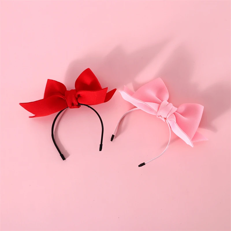 Lovely Bow Tie Hair Hoop for Cats Princess Cat Party Head Wear Pet Gifts Small Medium Dogs Accessories Elastic Cats Pet Products