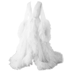 ALTERfur s-Robe Longue en Tulle pour Femme et Fille, Vêtements de Nuit Bouffants, pour ixPréChristophe