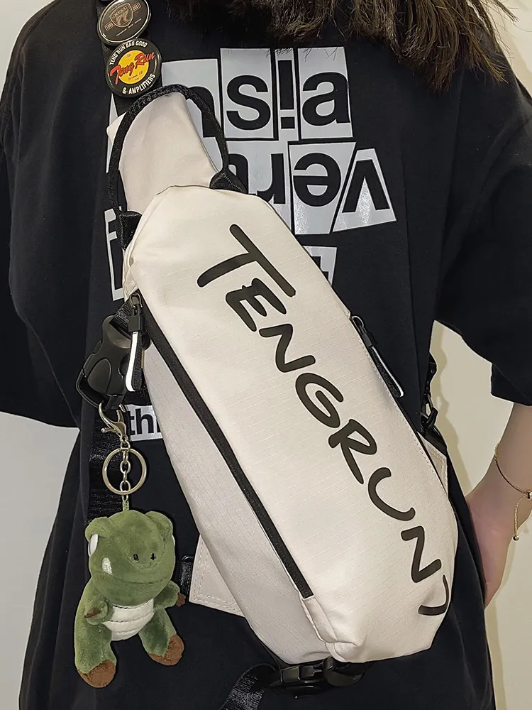 Bolsa crossbody masculina verão pequena mochila 2026 nova moda meninos bolsa de ombro para meninos