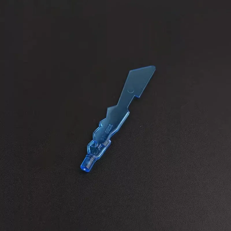 

[161Pcs] 【50g】 Model 11439 Interlocking Serrated Long Knife Weapon