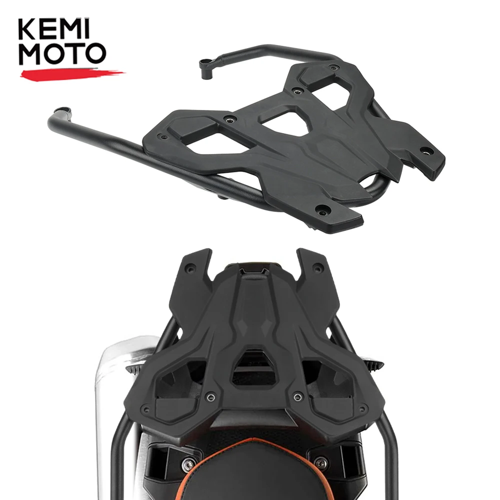 

KEMIMOTO анодированная черная/серебристая стойка для BMW F850GS F750GS F800GS Adventure хвостовые чехлы стойка для багажа монтажный кронштейн держатель