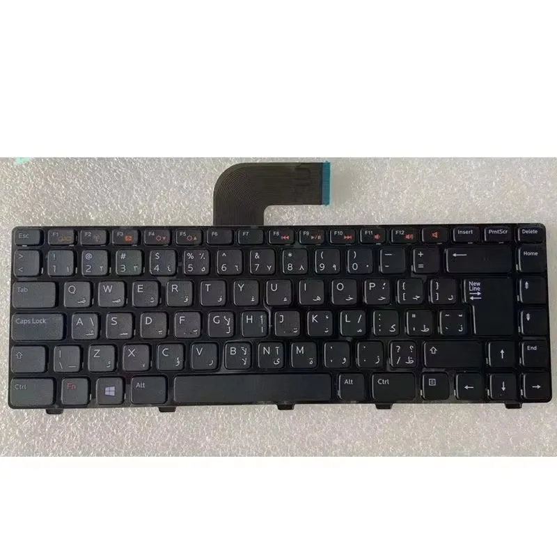 RU/US/TI/UK/SP/FR/BR/AR Keyboard for Dell Inspiron14 3420 P22G M411R P33G V131-358 P25 Inspiron 5420 5425 5525 M521R 14R 14TD