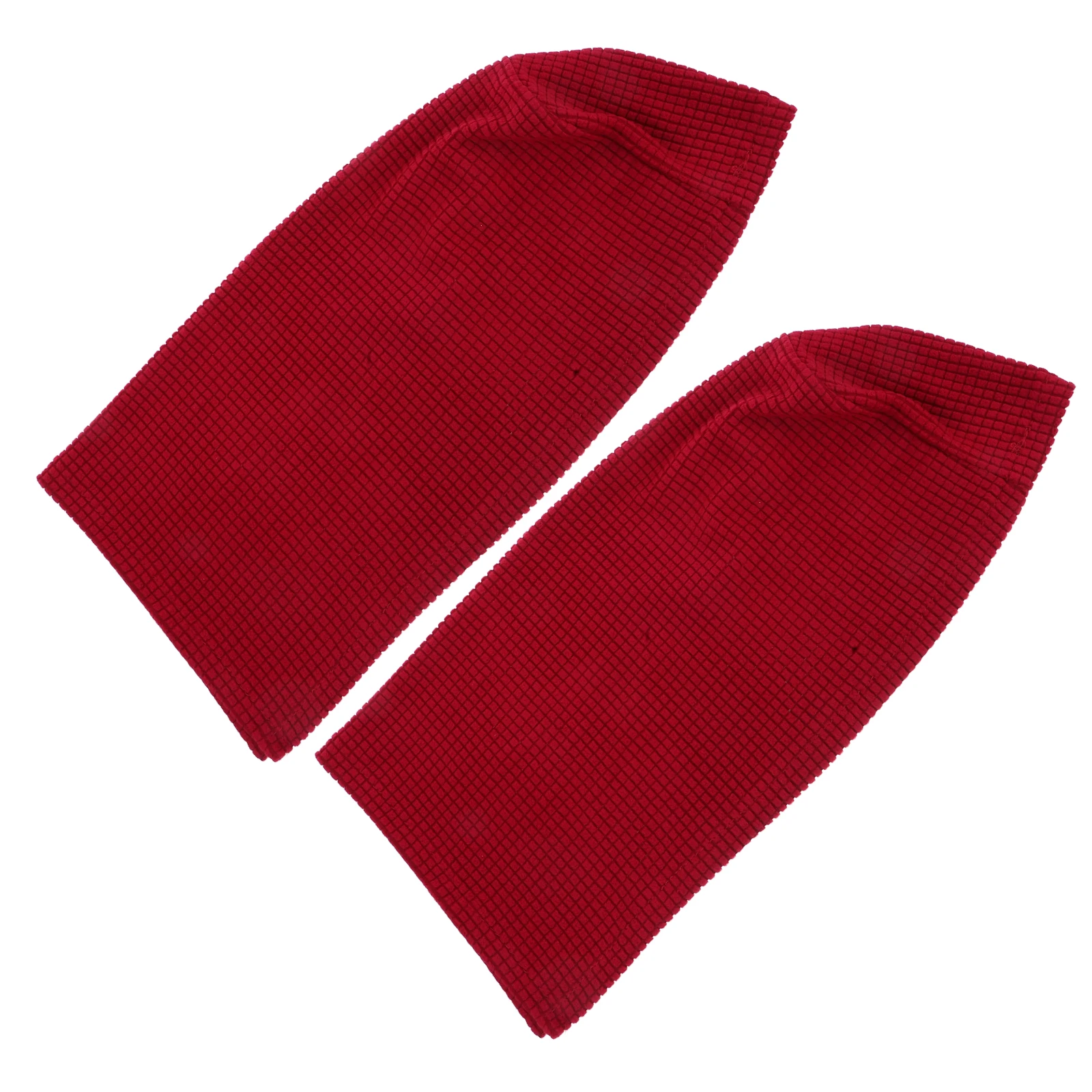 

2Pcs Sofa Cover Elastic Protector Premium Polyester Comfortable Simple Style Home Arm Rest Towel Office