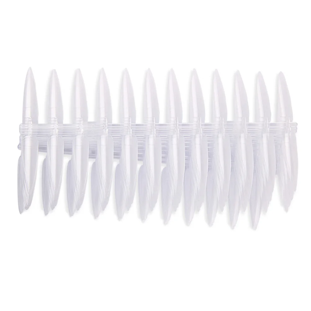 

1 Set 20 Panels Display Stand Eco-Friendly Durable Transparent Slices For Polish Color Board Nail Art Display Rack Manicure Tool