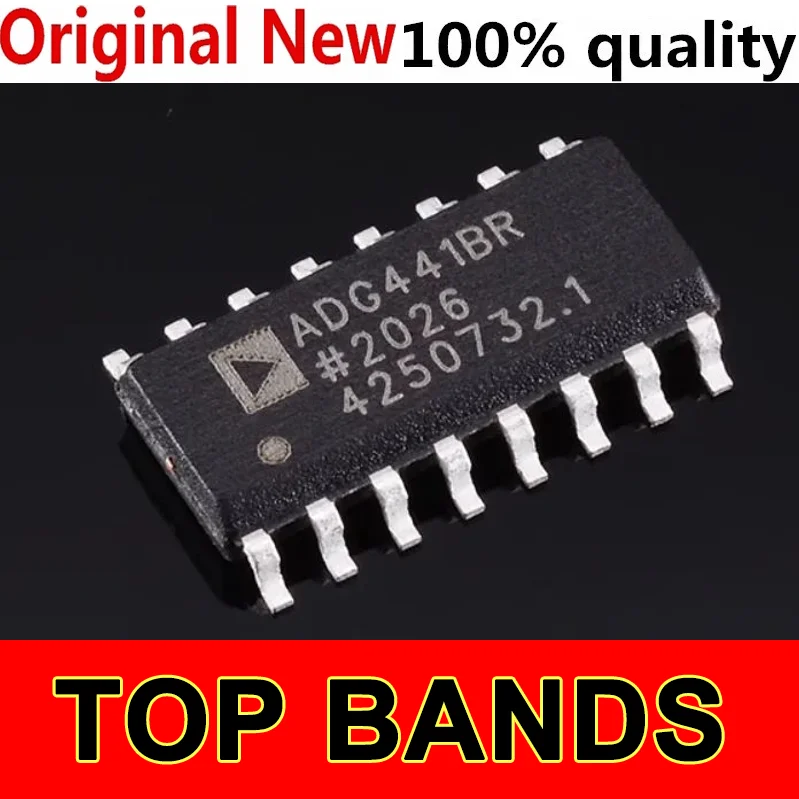 NEW Original 5pcs Adg441 adg441brz adg441brssop-16 packaged analog switch chips are sold in the original factory. IC Chipset