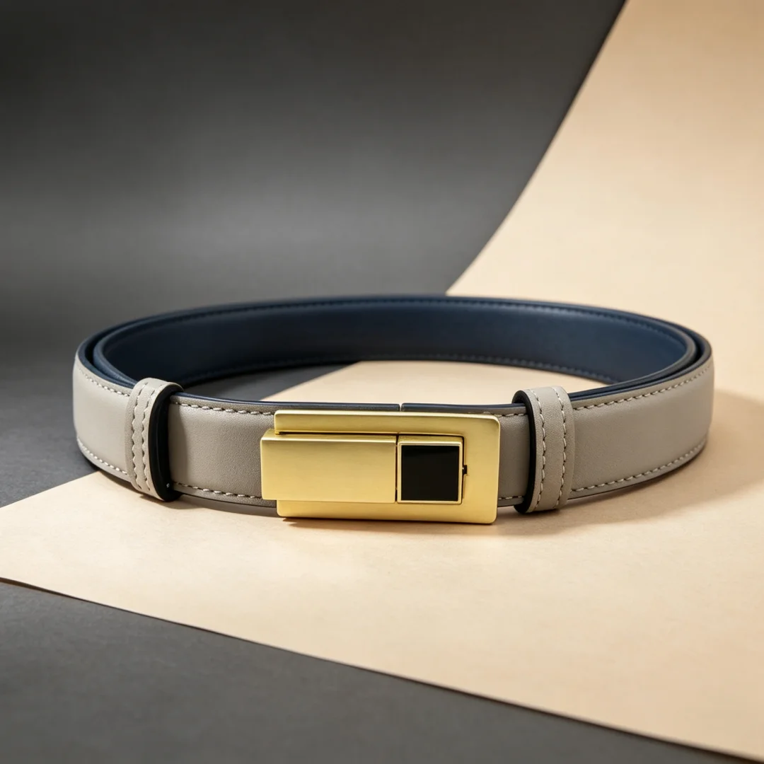 Real Leather Knot Belt For Women Small Belt Fashionable Belt With Buckle Dress And Jeans Belts 2.0cm BV01