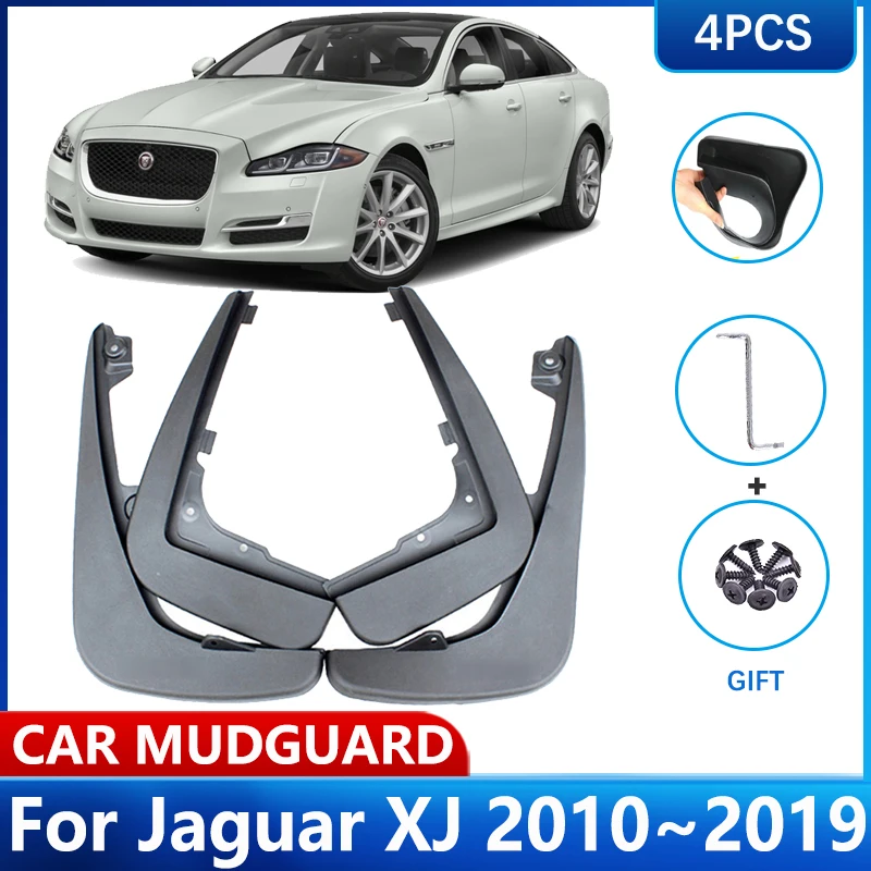 

Автомобильные Брызговики для Jaguar XJ X351 аксессуары 2010 2011 2012 2013 2014 ~ 2019 4x переднее колесо брызговик брызговики