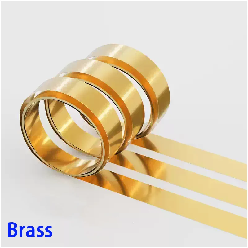 1 قطعة H62 شريط نحاسي سمك 0.4/0.5/0.6/0.7/0.8/1 مللي متر عرض 10/15/20/25/30 ~ 400 مللي متر عالية الجودة H62 ورقة نحاسية احباط قطاع لفة #3