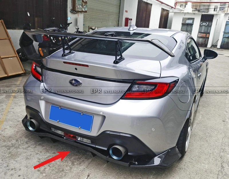 

Subaru BRZ GR86 ZN8 Carbon Fiber Retrofit Varis Rear Spoiler Baseplate Rear Lip