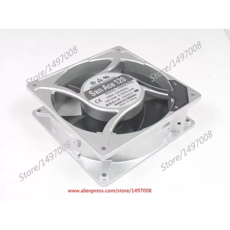 

Вентилятор охлаждения Sanyo Denki 109S075UL AC 220/240В 0.10/0.12А 120x120x38мм