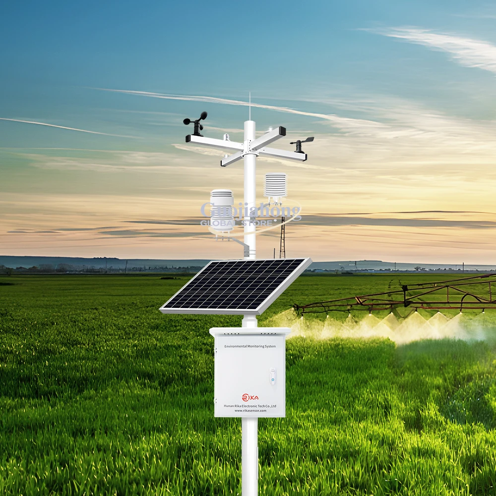 

RK900-01 Meteorological Professional Rs485 Smart Outdoor Compact Automatic Agriculture Wireless Weather Station With Wind Sensor