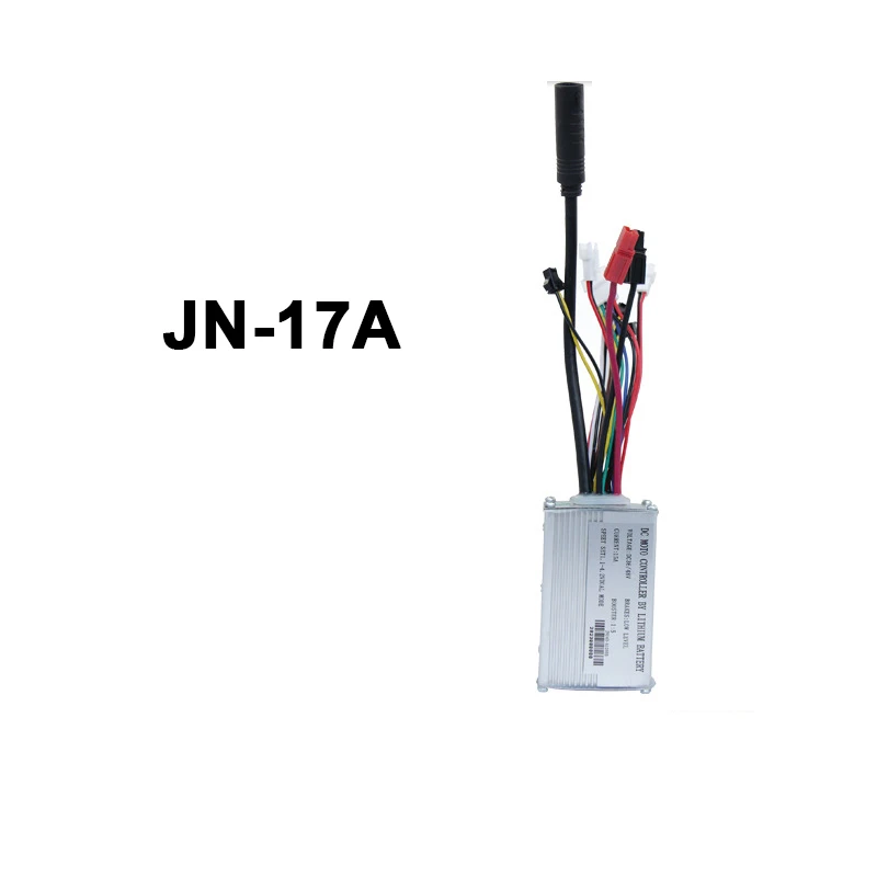 

Bicycle 36V/48V Controller Bike 6-Tube JN-17A Controller SM+WP Plug for 250W/350W Motor Bicycle Replacement Accessories