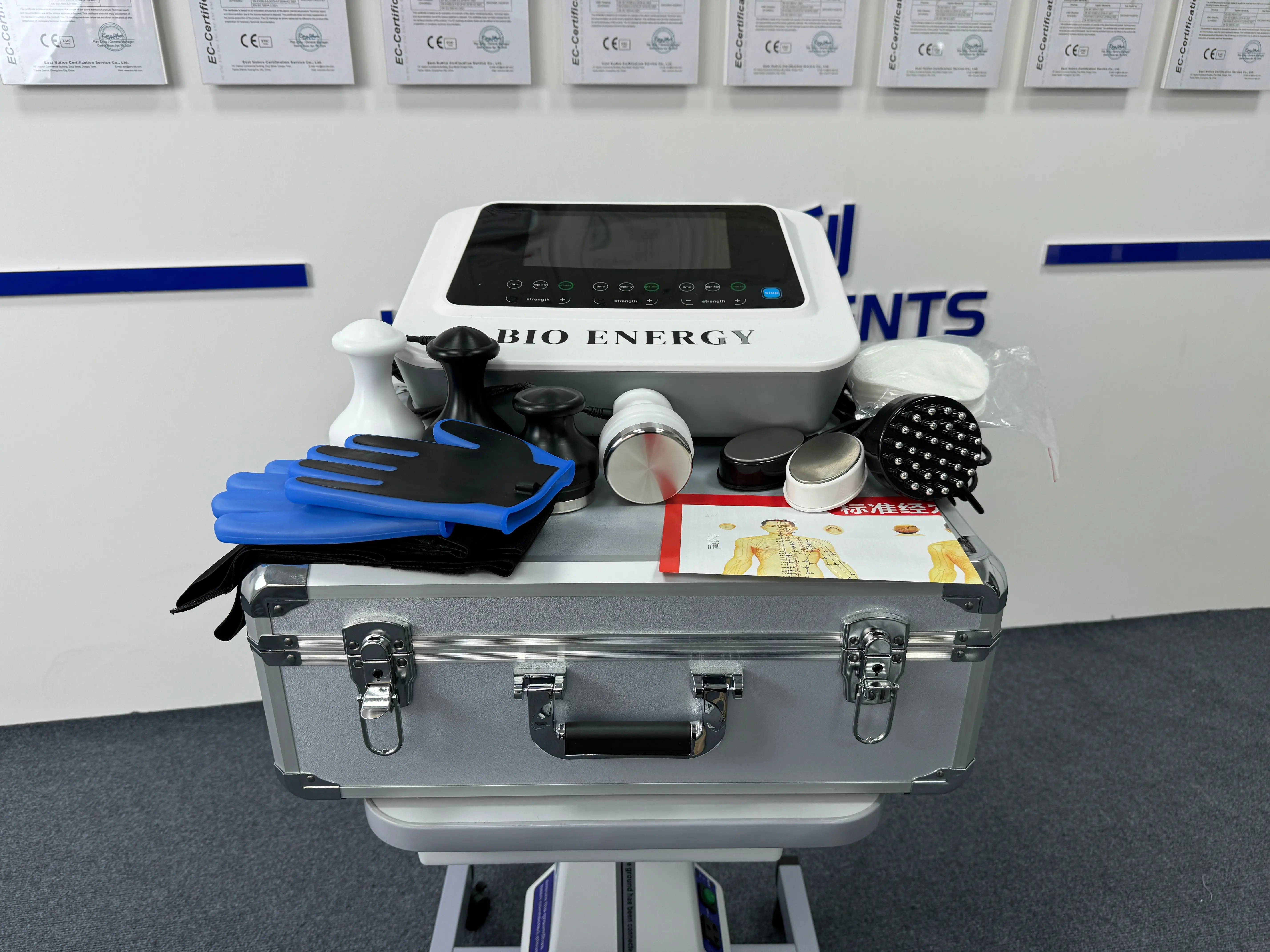 Custom Genki Bes Smart Bio- Meridian Therapy Body Gua Sha PC Material Neck & Scalp Massager with DDS Technology