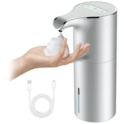 New Mi Soap Dispenser Automatic Touchless USB Rechargeable Electric Foam Soap Dispenser Adjustable Waterproof 450 ML