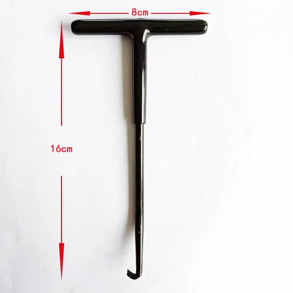 Motorcycle Exhaust Spring Puller Tool T-handle Exhaust Pipe Spring Hook Springs Removal Installation Tool