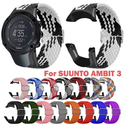 さまざまな色のリストバンド,Suunto ambit 3,スポーツストラップの交換,ナイロン,ファッションブレスレット