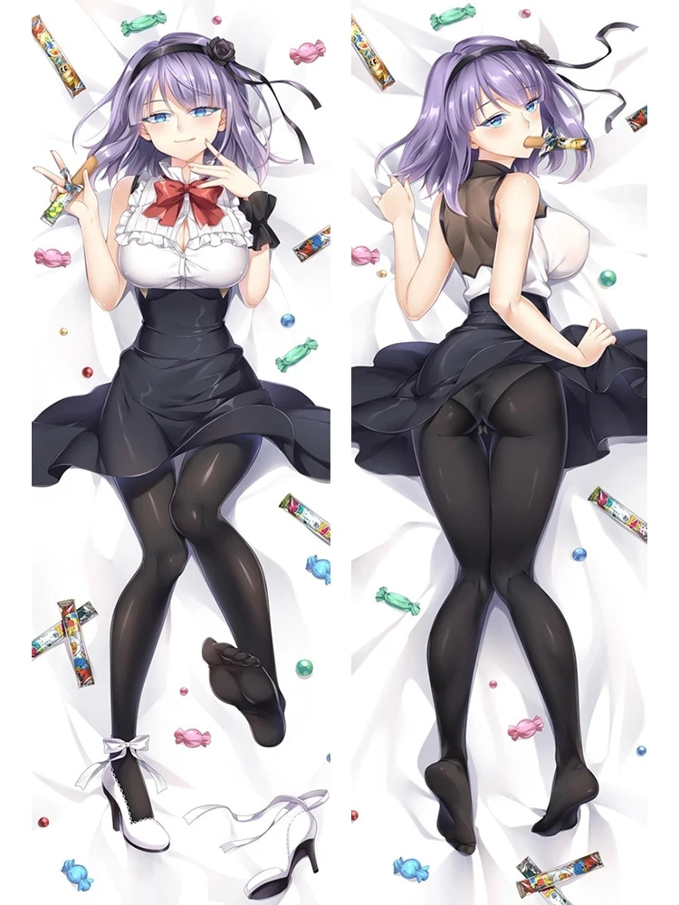 

Dakimakura Anime Pillow Cover Shidare Hotaru Double Sided Print 2Way Cushion Bedding Festival Gifts Gifts