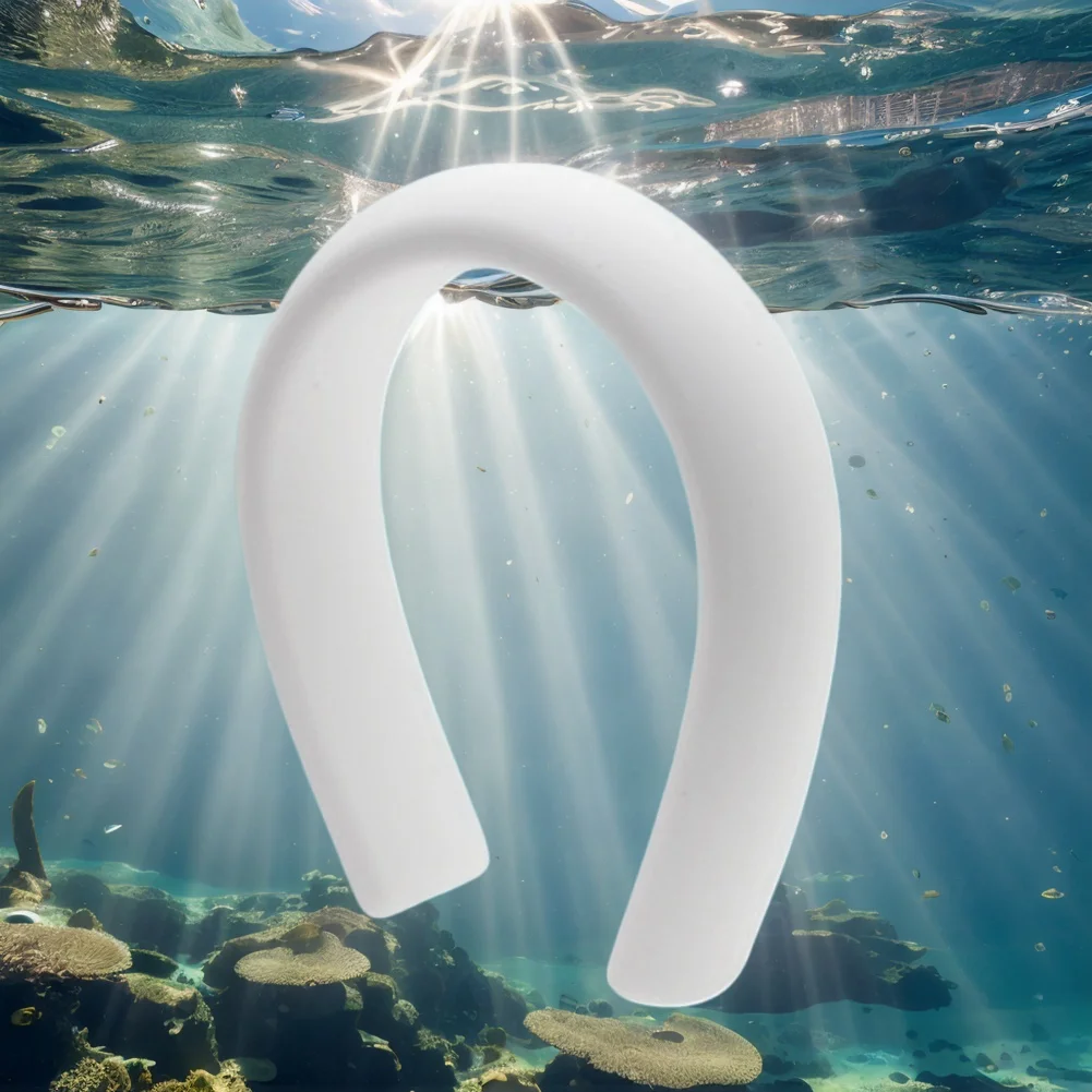 يمكن ارتداؤها الغوص الرقبة الوزن الغوص الوزن انحناء الرقبة الرصاص الوزن Freediver طوق الطفو التحكم الدائري لرياضات الغوص المياه #1