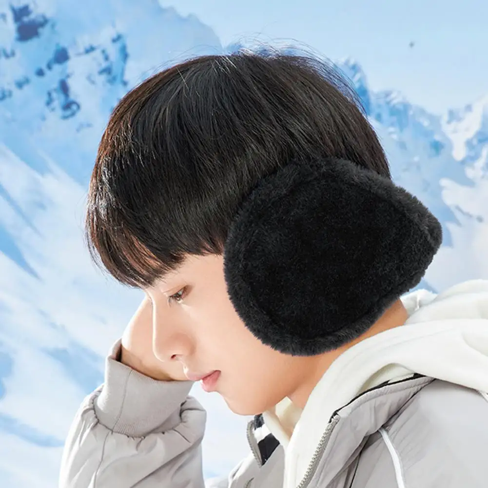 ที่ปิดหูสำหรับฤดูหนาว ที่ปิดหูแบบคาดศีรษะแบบปรับได้ ที่ปิดหูแบบมีซับในขนนุ่ม ที่ปิดหูแบบคาดศีรษะแบบยืดหยุ่นแบบปรับได้ ที่ปิดหูแบบกันลม