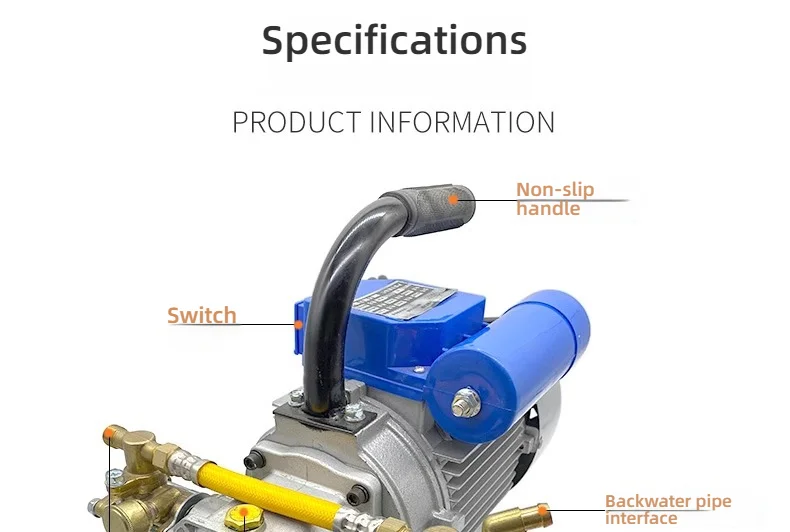 Electric Sprayer Household Four-stroke Dual Cylinder Spraying Pump Agricultural