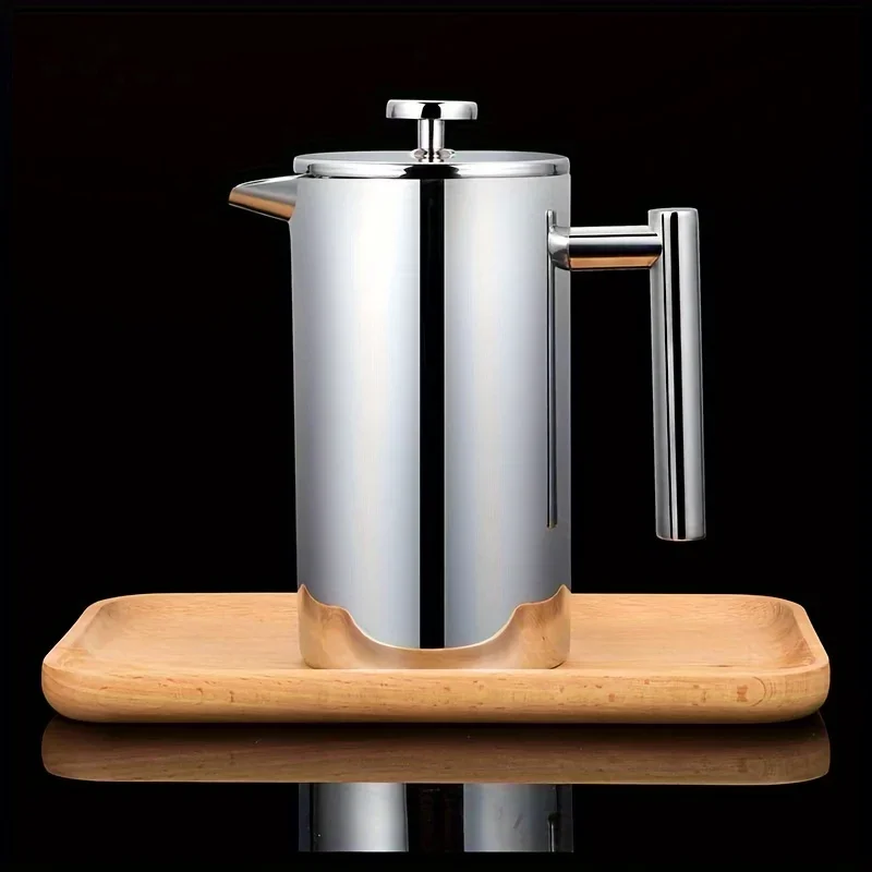 Elegant 350ml Stainless Steel  - French Press Coffee & Tea recension och pris