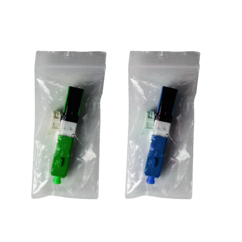 OPTFOCUS FTTH SC APC ESC250D Fiber Optic Connector SC UPC Fast Connector 53mm Optic Quick Conector 100 pcs