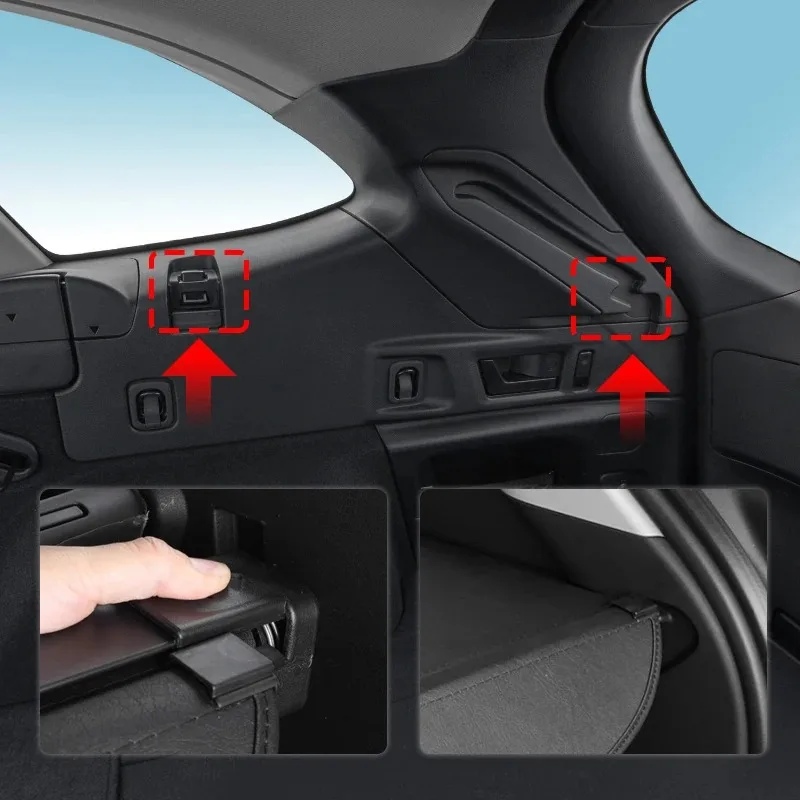 For Subaru Outback 2021-2023 Retractable Trunk Cover Auto Privacy Shield Cargo Organizer Accessory