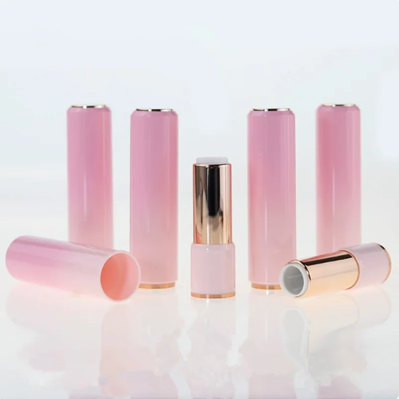 

10/30/50pcs Cosmetic Empty Lip Balm Lipstick Tubes 12.1mm Round Elegant Empty Lipstick Tubes Refillable Bottles Container