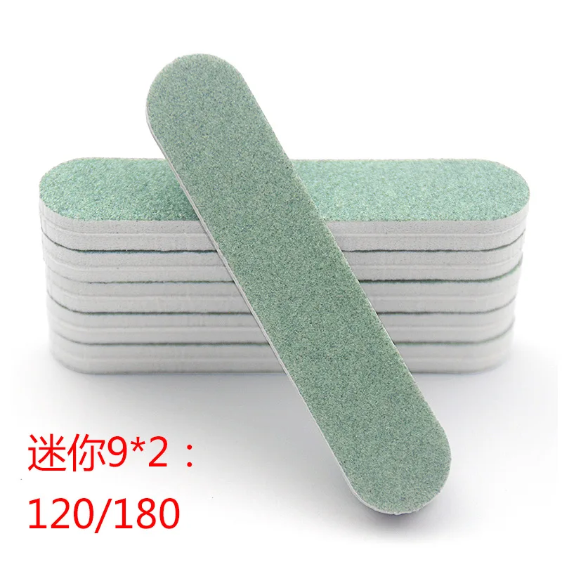 20 pcs mini nail polishing file 120/180 polishing tool for silver jewelery Nail buffer file